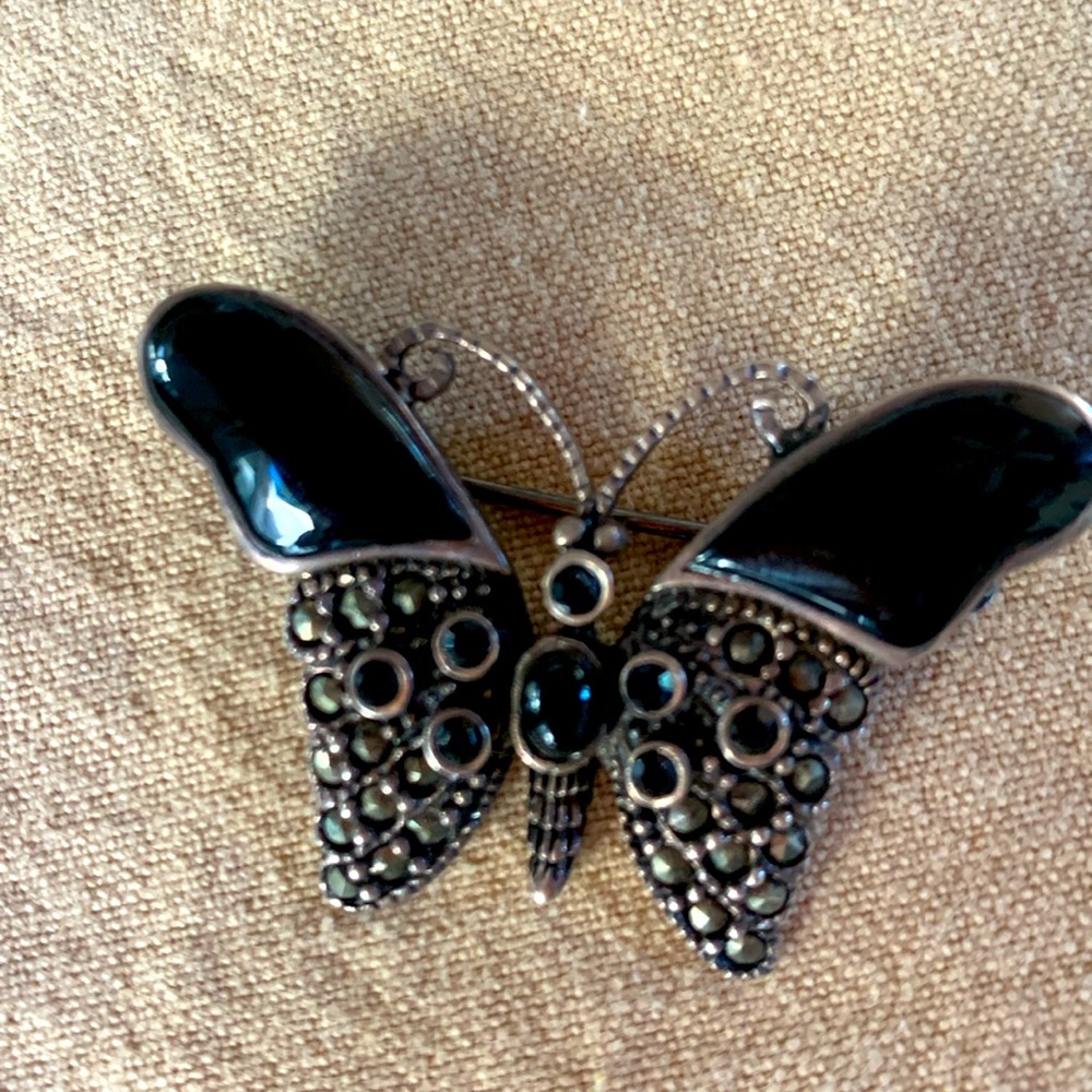 Butterfly brooch